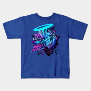 Crystal Wolf Kids T-Shirt